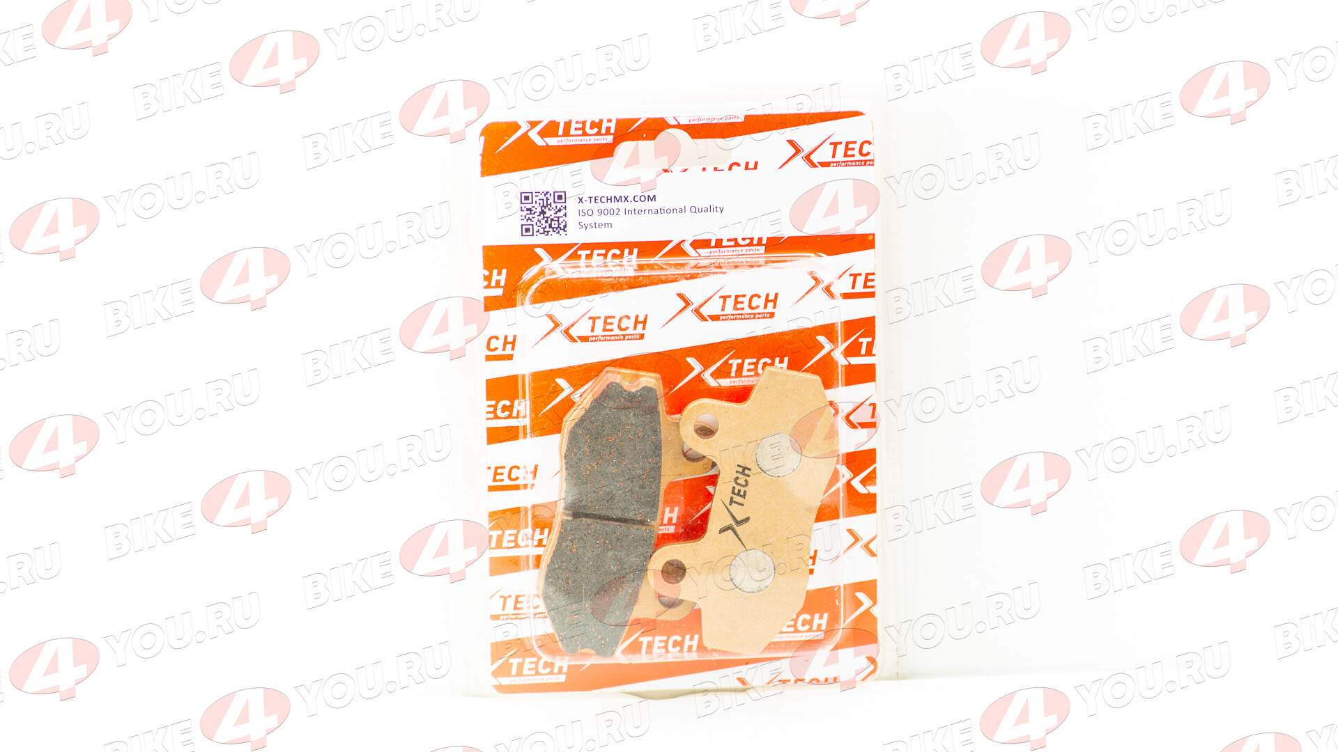 Колодки тормозные дисковые №1 X-TECH (less-metallic) медь