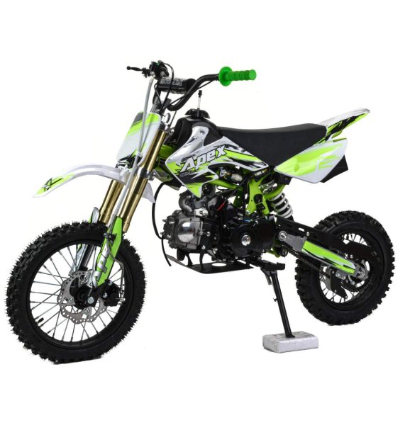 Питбайк 110 APEX10 E зеленый 14/12