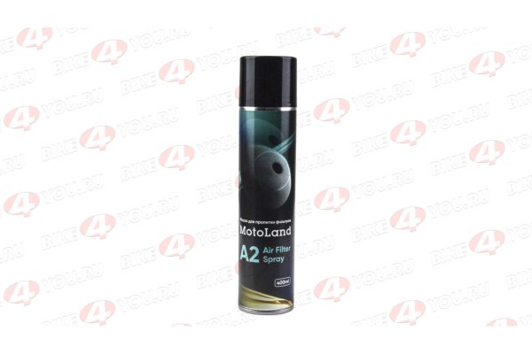 Масло для фильтров MOTOLAND A2 Air Filter Spray 400мл