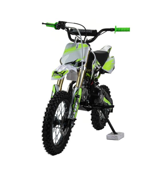 Питбайк 110 APEX10 E зеленый 14/12